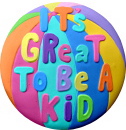 Its Great to be a Kid Beachball Plaster Plaque