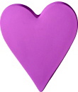 Plain Heart Plaster Plaque