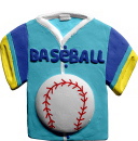 Baseball T Shirt Plaster Plaque