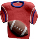 Football T Shirt Plaster Plaque