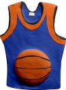 Basketball T Shirt Plaster Plaque