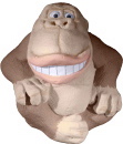 Tiny Kong Plaster Statue