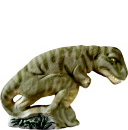 T Rex on Grass Plaster Plaque