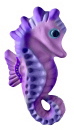 Baby Sea horse Plaster Plaque left