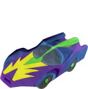 Zoom Race car Plaster Plaque