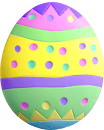 Dot Egg Plaster Plaque