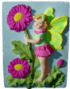 Daisy Fairy Plaster Plaque