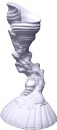 Seashell Plaster Candleholder