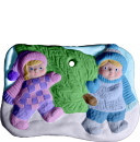 Kids Carrying Tree Ornament