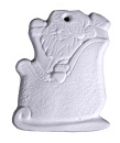 Santa Waving from Sleigh Ornament