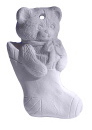 Bear in Stocking Ornament