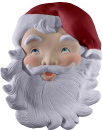 Santa Face Plaster Plaque a