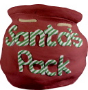 Santas Pack Plaster Statue