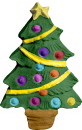 Christmas Tree Plaster Plaque