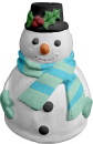 Snowman Plaster Statue