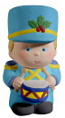 Drummer Boy Plaster Statue