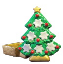 Christmas Tree Plaster Trinket Box