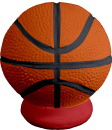 Basketball Plaster Pencil Holder