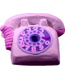 Rotary Phone Plaster Pencil Holder