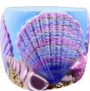 Seashells Plaster Pencil Holder