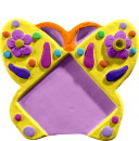 Butterfly Note Pad and Plaster Pencil Holder