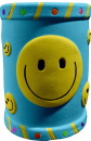 Happy Face Plaster Pencil Holder