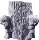 I Love You Tree trunk Pencil Holder