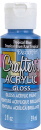 Crafters Acrylic Gloss Paint Tropical Blue DecoArt