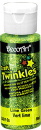 Craft Twinkles Glitter Paint Lime Green 2 oz DecoArt