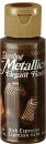 Dazzling Metallics Paint Rich Espresso DecoArt