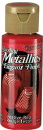 Dazzling Metallics Paint Festive Red DecoArt