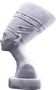 Nefertiti Profile Plaster Plaque