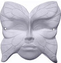 Butterfly Mask Plaster Wall Plaque