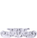 Angels Over Door Plaster Plaque