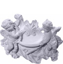 Gemini Twins Plaster Plaque medium