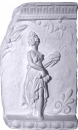 Greek Fragment a Plaster Plaque