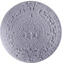 Aztec Calendar a Plaster Plaque