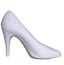 High Heel Plaster Plaque