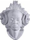 Nubian Princess Plaster Plaque