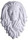 Rastafarian Plaster Plaque