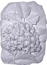 Hydrangeas Plaster Plaque