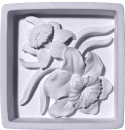 Daffodil Shadow Box Plaster Plaque