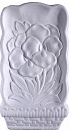 Tear Drop Pansy Plaster Plaque
