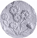 Daisies Plaster Plaque