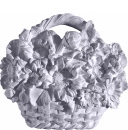 Sunflower Basket Plaster Plaque