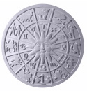 Zodiac Plaster Plaque