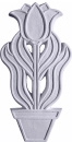 Tulip in Pot Plaster Plaque