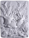 Gold Fish Plaster Plaque