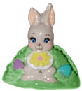 Bunny Seated Plaster Napkin Holder