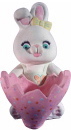 Bunny with Egg Bowl Plaster Statue